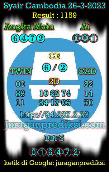 prediksi cambodia 26 maret 2023, syair cambodia hari ini minggu 26-3-2023, prediksi syair kamboja 26 maret 2023 4d jitu dan akurat
