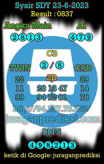 prediksi sdy 23 juni 2023, syair sdy hari ini jumat 23-6-2023, prediksi syair sydney 23 juni 2023, prediksi sdy jp jitu dan akurat