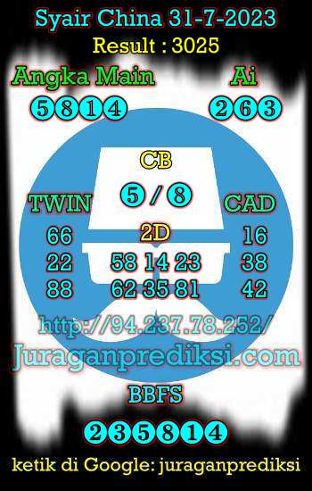 prediksi china 31 juli 2023, syair china hari ini senin 31-7-2023, bocoran china, prediksi china akurat, syair china, prediksi china jitu
