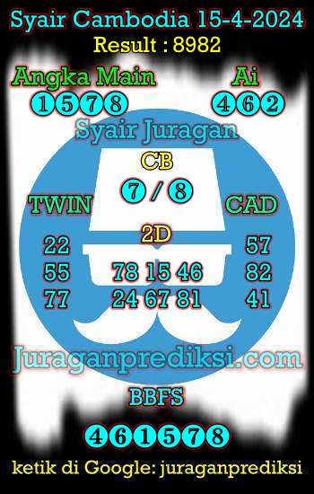 prediksi cambodia 15 april 2024, syair cambodia hari ini senin 15-4-2024, prediksi syair kamboja 15 april 2024 4d jitu dan akurat