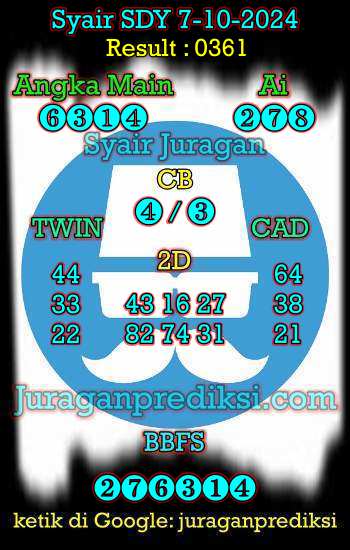 prediksi sdy 7 oktober 2024, syair sdy hari ini senin 7-10-2024, prediksi syair sydney 7 oktober 2024, prediksi sdy jp jitu dan akurat
