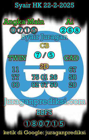prediksi hk 22 februari 2025, syair hk hari ini sabtu 22-2-2025, prediksi syair hongkong 22 februari 2025, prediksi hk jp jitu dan akurat