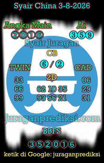 prediksi china 3 agustus 2026, syair china hari ini senin 3-8-2026, bocoran china, prediksi china akurat, syair china, prediksi china jitu
