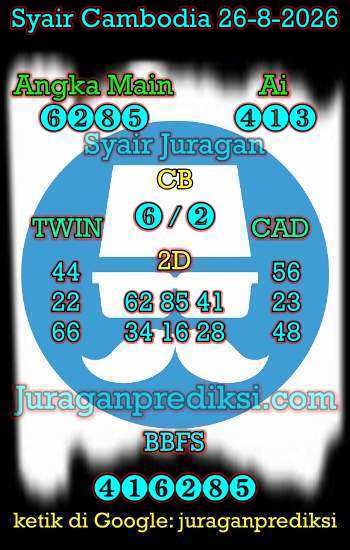 prediksi cambodia 26 agustus 2026, syair cambodia hari ini rabu 26-8-2026, prediksi syair kamboja 26 agustus 2026 4d jitu dan akurat