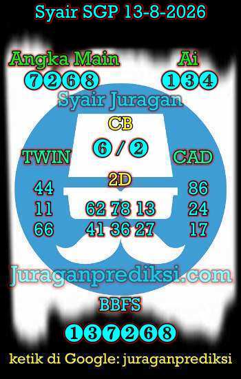 prediksi sgp 13 agustus 2026, syair sgp hari ini Kamis 13-8-2026, prediksi syair singapore 13 agustus 2026, prediksi sgp jp jitu dan akurat
